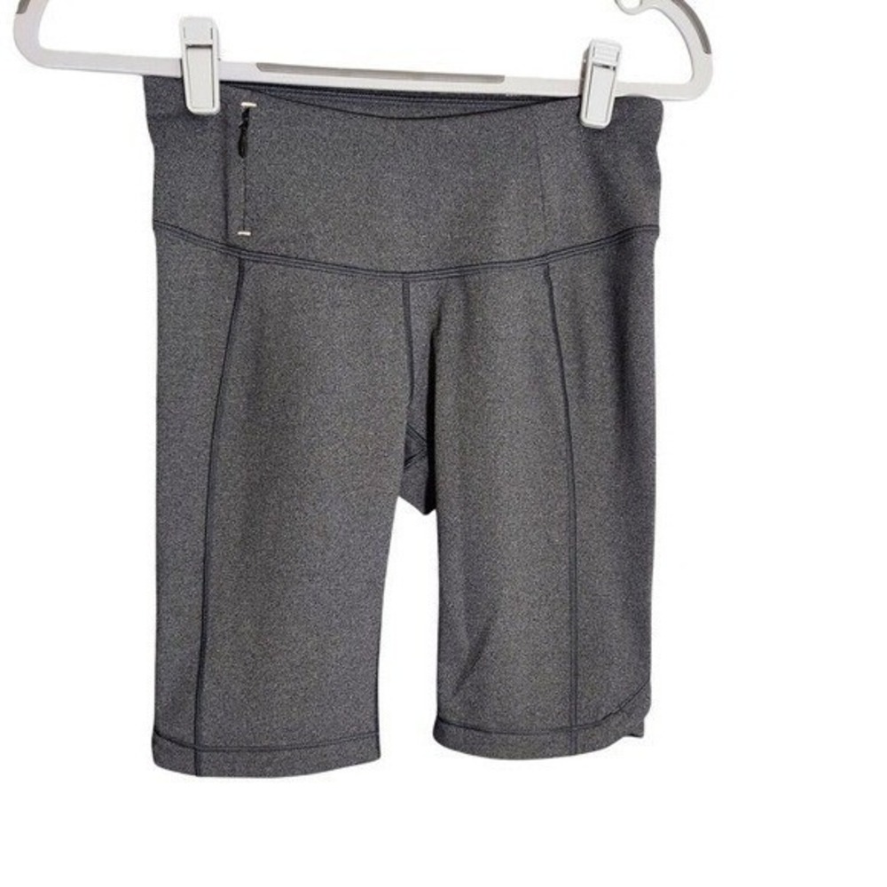 Calia by Carrie Underwood Biker Shorts‎ Women XS Gray Mid Rise Pocket Activewear